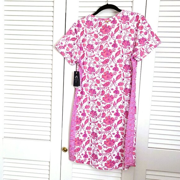 Cabana Life Short Sleeve Tee Dress w/pocket - Picture 2 of 2